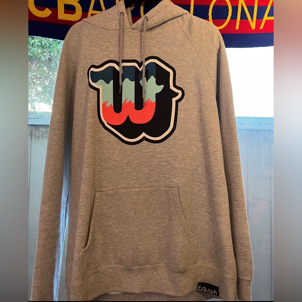 Pink Dolphin grey hoodie